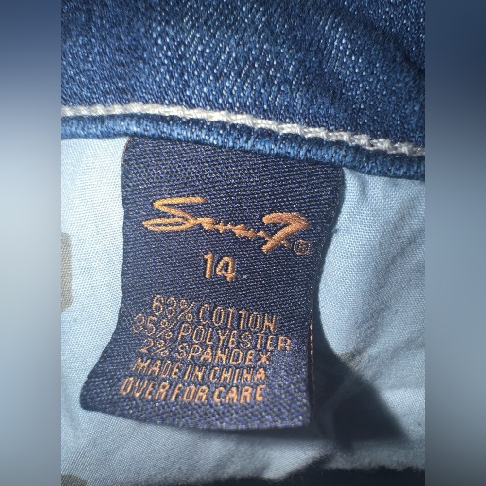 Seven7 Darkwash Bootcut Jeans Size 14 - Picture 11 of 11